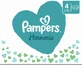 PAMPERS HARMONIE BABY DIAPERS V.4 9-14KG 174KS 174KS 1×174 pcs, diapers in size 4