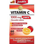 JutaVit Vitamina C 1000 mg FORTE 1×60 uds, comprimidos masticables con vitamina D3 JutaVit Vitamina C 1000 mg FORTE 1×60 uds, comprimidos masticables con vitamina D3