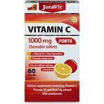 JutaVit Vitamina C 1000 mg FORTE 1×60 uds, comprimidos masticables con vitamina D3 JutaVit Vitamina C 1000 mg FORTE 1×60 uds, comprimidos masticables con vitamina D3