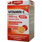 JutaVit Vitamina C 1000 mg FORTE 1×60 uds, comprimidos masticables con vitamina D3 JutaVit Vitamina C 1000 mg FORTE 1×60 uds, comprimidos masticables con vitamina D3