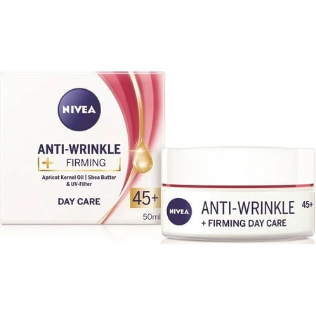 NIVEA 45+ Anti-Falten straffende Tagescreme 1×50 ml