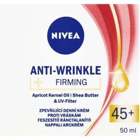 NIVEA 45+ Anti-Falten straffende Tagescreme 1×50 ml
