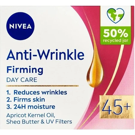 NIVEA 45+ Anti-Falten straffende Tagescreme 1×50 ml