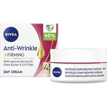 NIVEA 45+ Anti-Falten straffende Tagescreme 1×50 ml