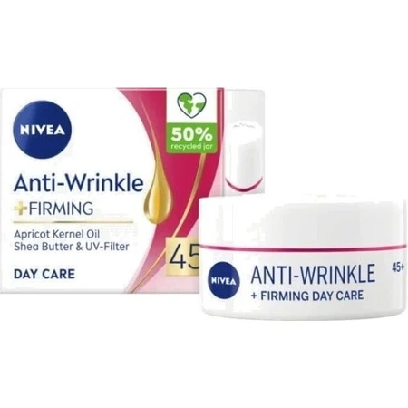 NIVEA 45+ Anti-Falten straffende Tagescreme 1×50 ml