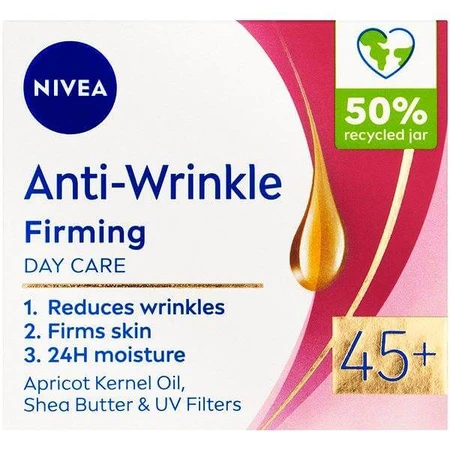 NIVEA 45+ Anti-Falten straffende Tagescreme 1×50 ml