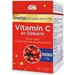 GS Vitamina C1000 con escaramujo 1×130 tbl, complemento alimenticio GS Vitamina C1000 con escaramujo 1×130 tbl, complemento alimenticio