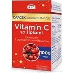 GS Vitamina C1000 con escaramujo 1×130 tbl, complemento alimenticio GS Vitamina C1000 con escaramujo 1×130 tbl, complemento alimenticio