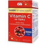 GS Vitamina C1000 con escaramujo 1×130 tbl, complemento alimenticio GS Vitamina C1000 con escaramujo 1×130 tbl, complemento alimenticio