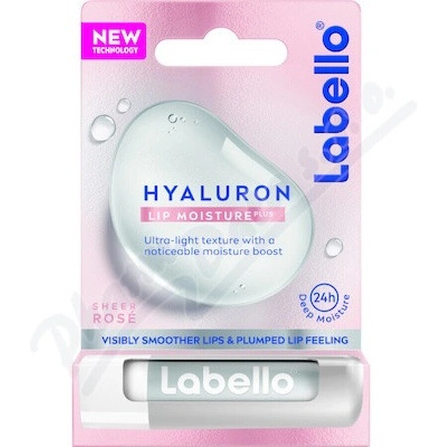 Labello Balsamo labbra Hyaluron Rose 1×5,2 g, balsamo labbra