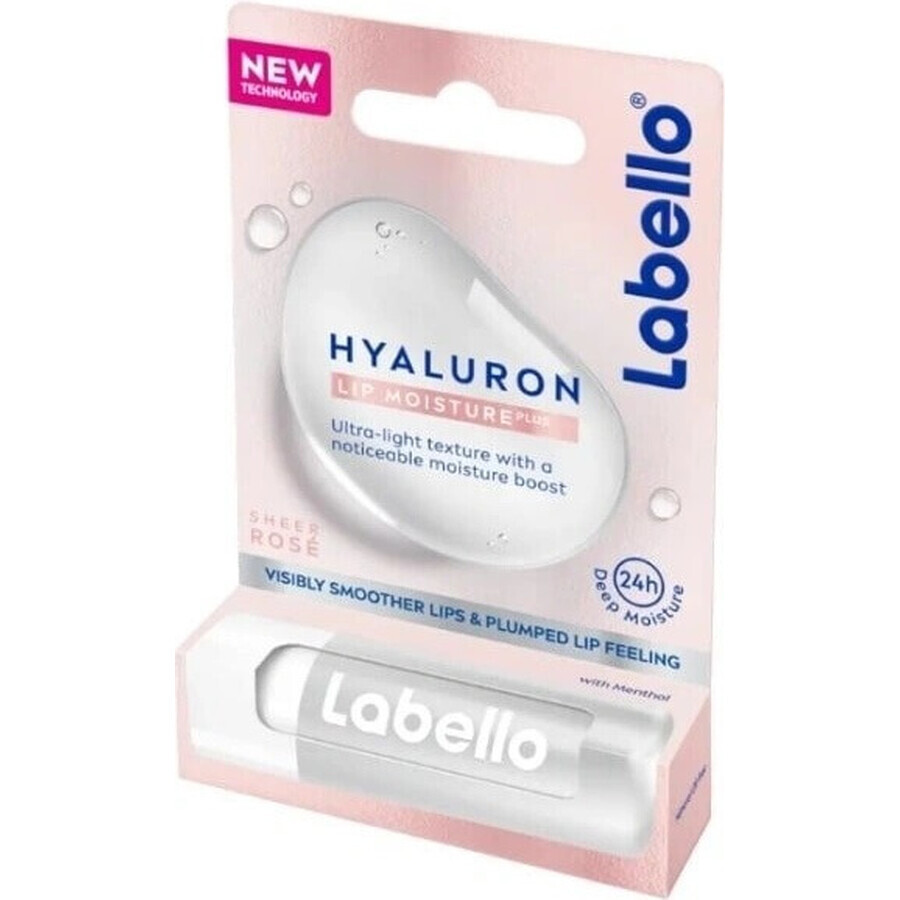 Labello Balsamo labbra Hyaluron Rose 1×5,2 g, balsamo labbra