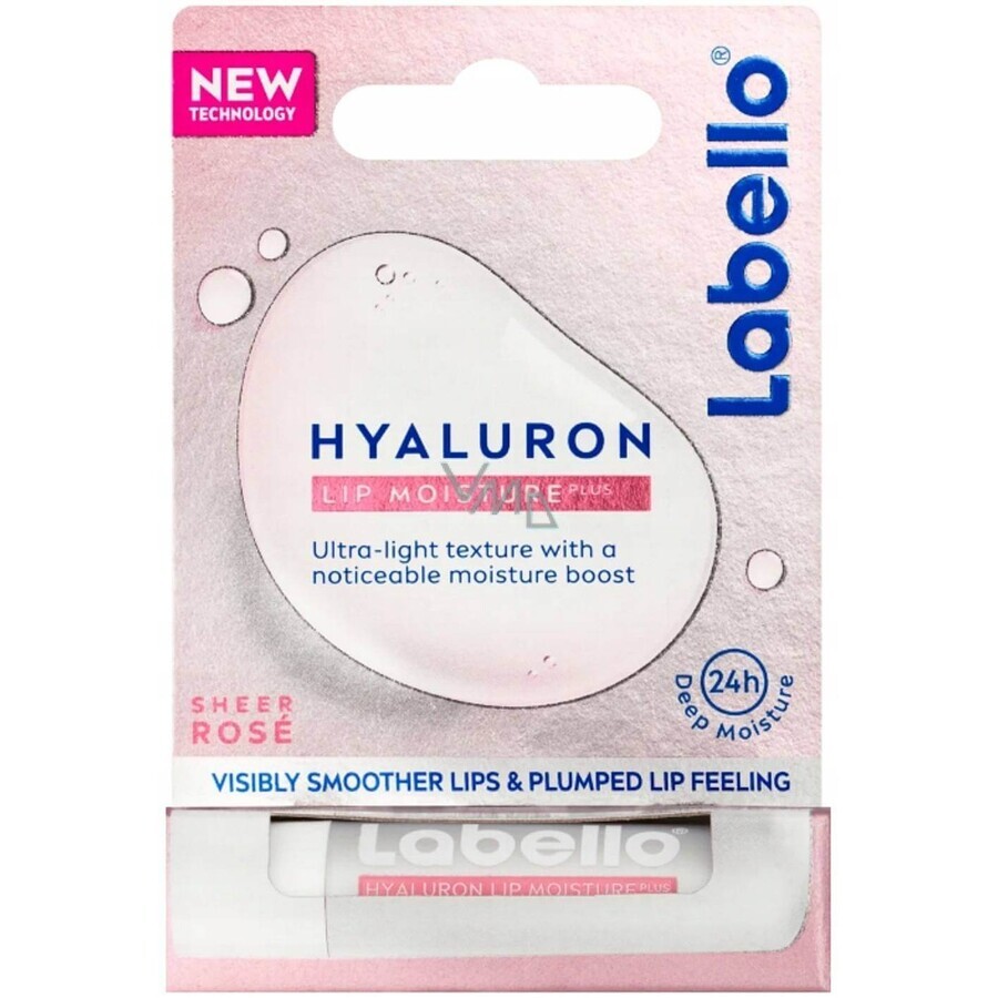 Labello Balsamo labbra Hyaluron Rose 1×5,2 g, balsamo labbra Labello Balsamo labbra Hyaluron Rose 1×5,2 g, balsamo labbra