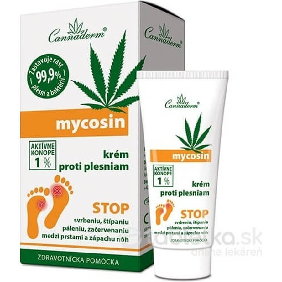 Cannaderm Mycosin antimykotische Creme 1x30 g, Creme