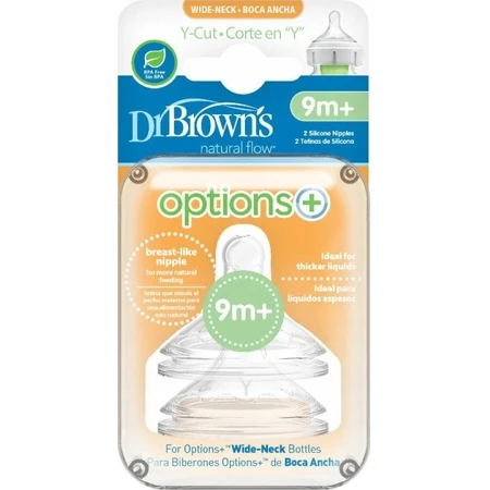 DR.BROWNS OPTIONS+ WN Y-CUT 1×2 st, fopspenen