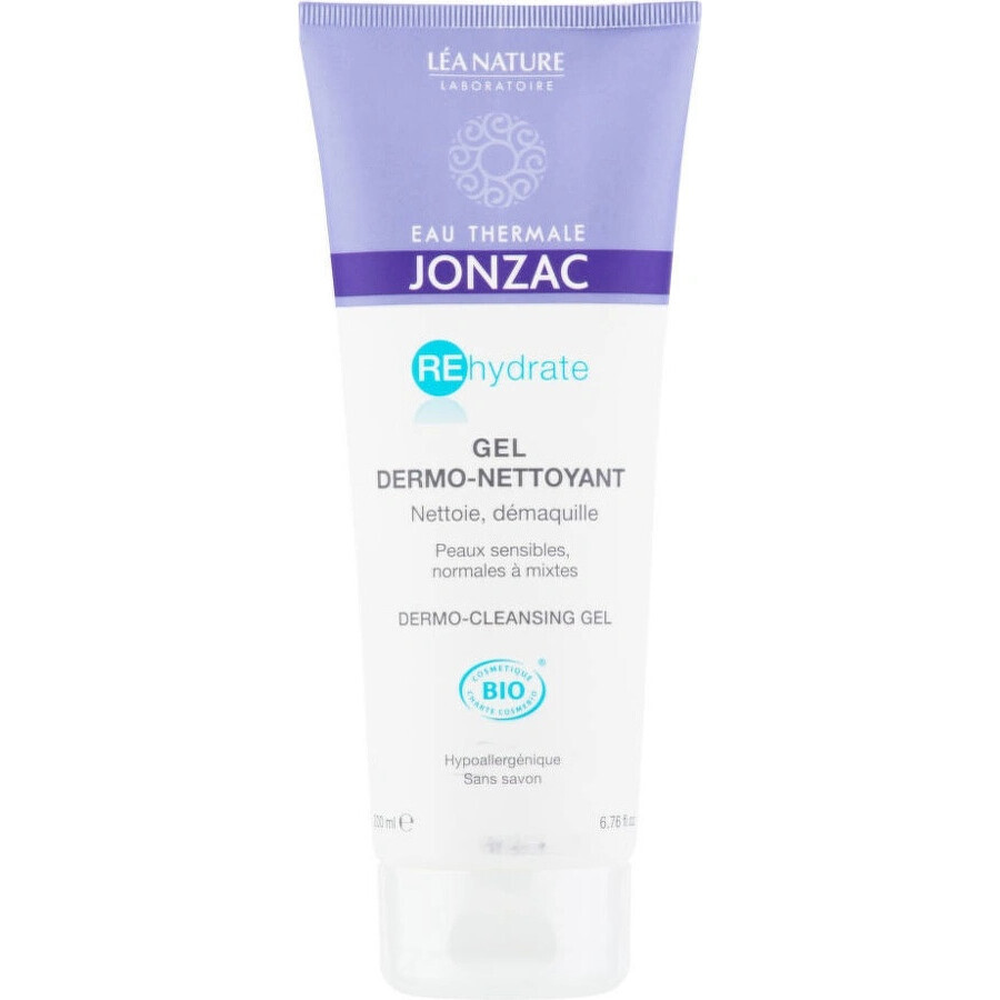 JONZAC Rehydrate DERMO-CLEANSING GEL BIO 1×200 ml