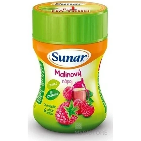 Sunar oplosbare frambozendrank 1×200 g