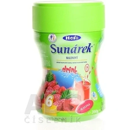 Sunar oplosbare frambozendrank 1×200 g