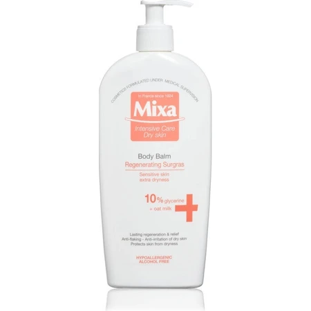 Mixa Baume surgras régénérant pour le corps 1×400 ml, lait régénérant pour le corps