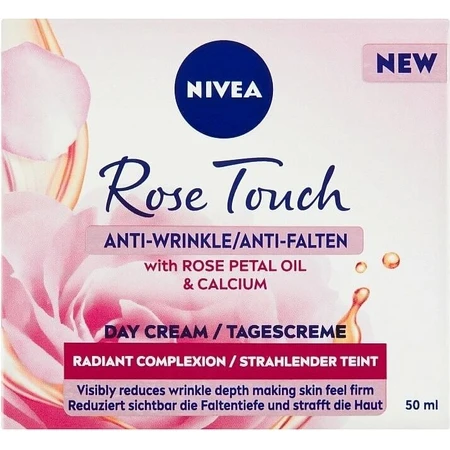 Nivea Tägliche Anti-Falten-Creme Rose Touch 1×50 ml