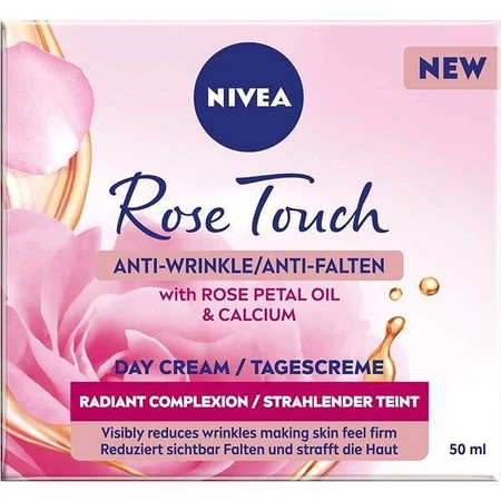 Nivea Tägliche Anti-Falten-Creme Rose Touch 1×50 ml