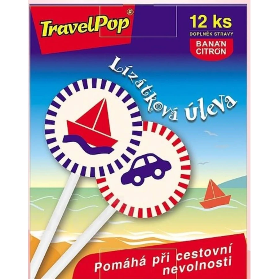 TravelPop 1×12 pcs, lollipops