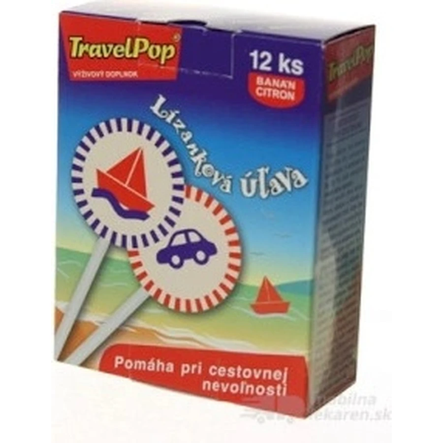 TravelPop 1×12 pcs, lollipops