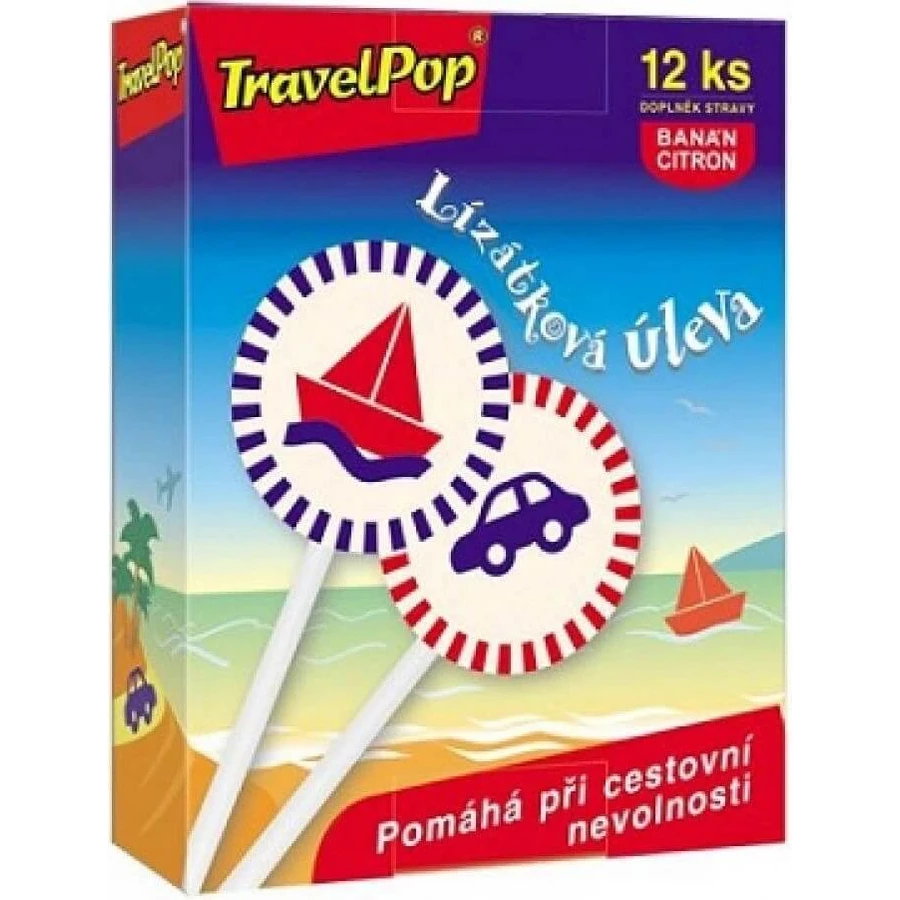 TravelPop 1×12 pcs, lollipops