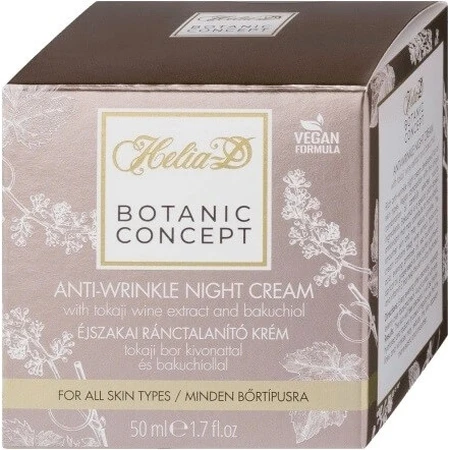 Helia_D Botanic Concept Anti-Rimpel Nachtcrème 1×50 ml, anti-rimpel nachtcrème