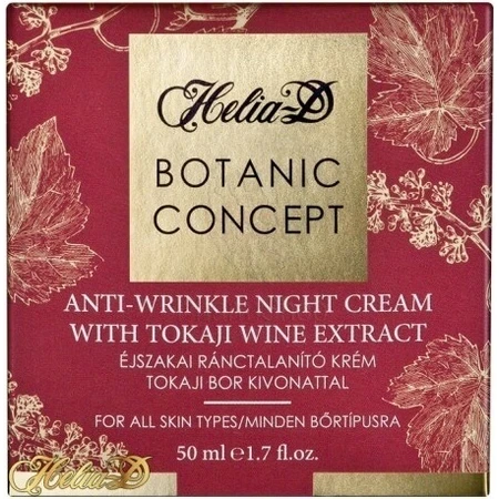 Helia_D Botanic Concept Anti-Rimpel Nachtcrème 1×50 ml, anti-rimpel nachtcrème