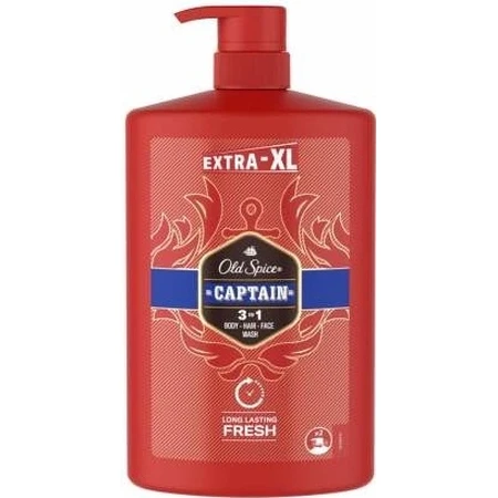 Old Spice SG 1l Captain 1×1000ml Captain 1l, shampoo en douchegel voor mannen