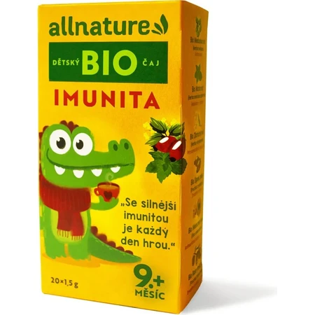 Allnature Organic Children's Tea Immunity 20×1,5 g, té para niños