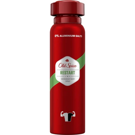 OLD SPICE SPRAY RESTART 1×150 ml, desodorante