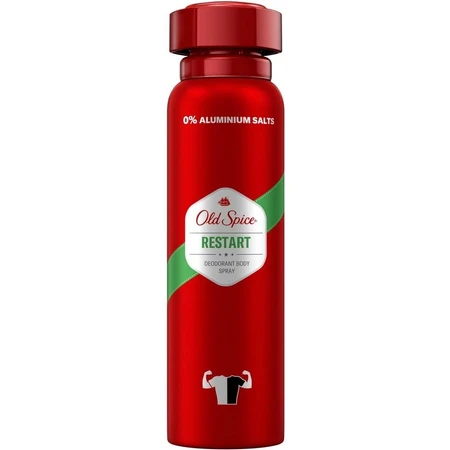 OLD SPICE SPRAY RESTART 1×150 ml, desodorante