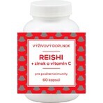 NATURVITA REISHI + zinc et vitamine C 1×60 cps, complément alimentaire NATURVITA REISHI + zinc et vitamine C 1×60 cps, complément alimentaire
