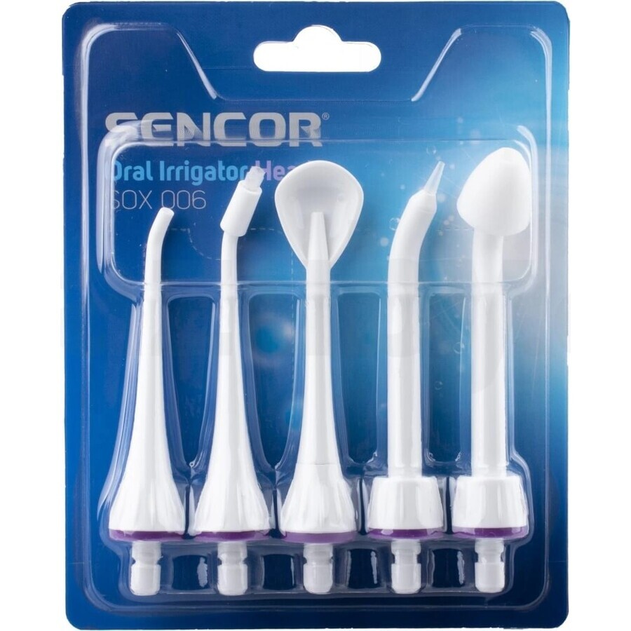 Comprar SENCOR SOX 006 SOX TESTS 1×11 piezas, cabezales de recambio para ducha bucal SENCOR SOX 006 SOX TESTS 1×11 piezas, cabezales de recambio para ducha bucal