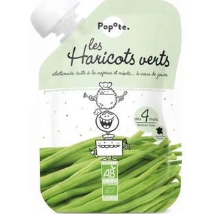 POPOTE Bio-Kapseln mit grünen Bohnen 120 g, 4+ 1×120 g