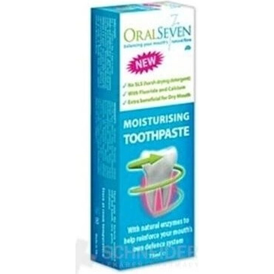 OralSeven moisturizing toothpaste 1×75 ml, toothpaste