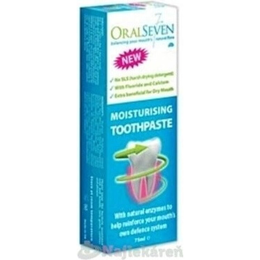 OralSeven moisturizing toothpaste 1×75 ml, toothpaste