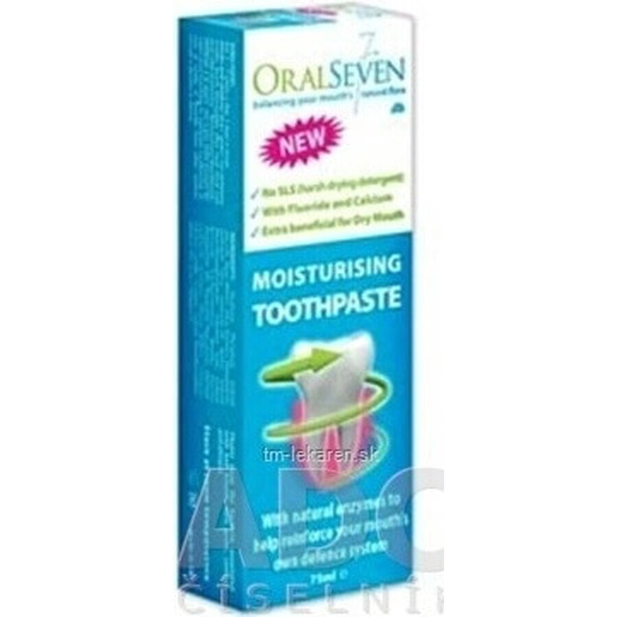 OralSeven moisturizing toothpaste 1×75 ml, toothpaste