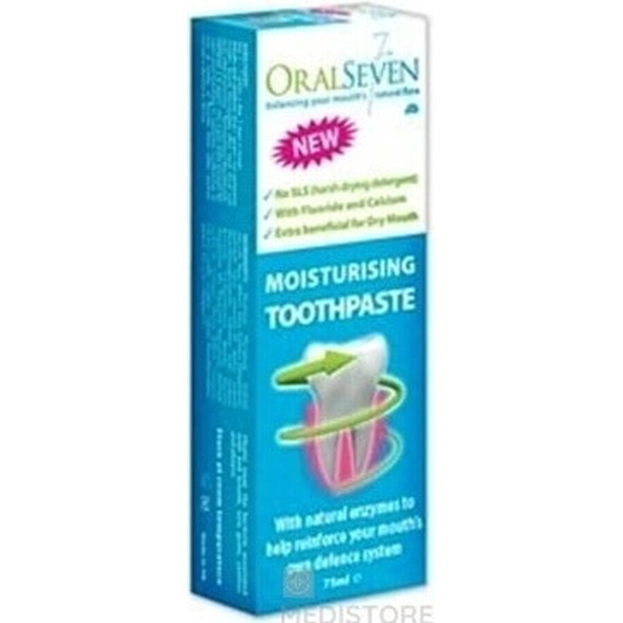 OralSeven moisturizing toothpaste 1×75 ml, toothpaste
