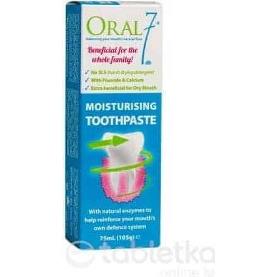 OralSeven moisturizing toothpaste 1×75 ml, toothpaste
