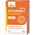 VITAR vitamina C 300 mg + cătină de mare + zinc pliculețe, amestec vrac cu aromă de portocale 1x20 buc VITAR vitamina C 300 mg + cătină de mare + zinc pliculețe, amestec vrac cu aromă de portocale 1x20 buc