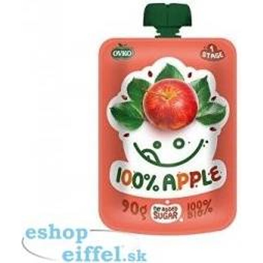 OVKO Bio-Babynahrung Apfel 1×90 g, Fruchtkapsel OVKO Bio-Babynahrung Apfel 1×90 g, Fruchtkapsel