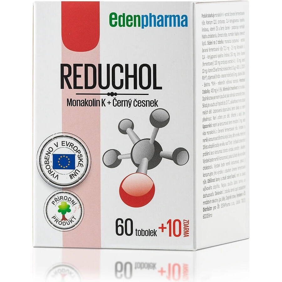 EDENPharma REDUCHOL 1×70 cps, Nahrungsergänzungsmittel