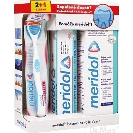 MERIDOL SYSTEEM VOOR pijnlijk en bloedend tandvlees 1×1 set, mondhygiëne