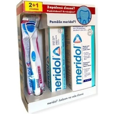 MERIDOL SYSTEEM VOOR pijnlijk en bloedend tandvlees 1×1 set, mondhygiëne