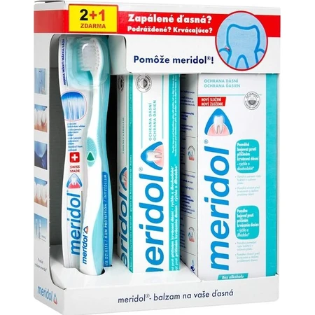 MERIDOL SYSTEEM VOOR pijnlijk en bloedend tandvlees 1×1 set, mondhygiëne