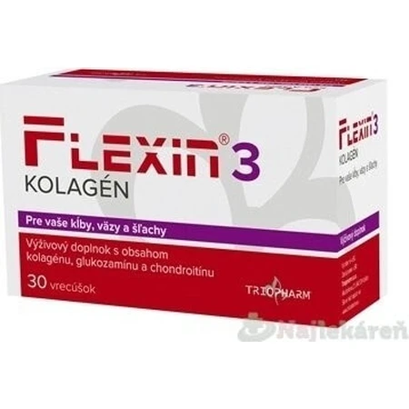 FLEXIN 3 COLLAGEN 1×30 stuks, korrels in zakjes voor het maken van drankjes