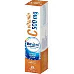 Revital vitamine C 500 mg effervescent 1×20 tbl, goût orange