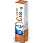 Revital vitamine C 500 mg effervescent 1×20 tbl, goût orange